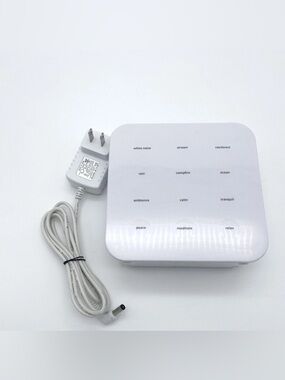 Sharper Image Sound Machine White Noise Sleep Therapy Relaxation Tested Working